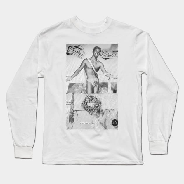 PHYSIQUE PICTORIAL - Vintage Physique Muscle Male Model Magazine Cover Long Sleeve T-Shirt by SNAustralia